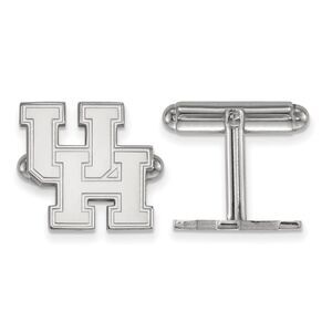 Sterling Silver University of Houston Cuff Links